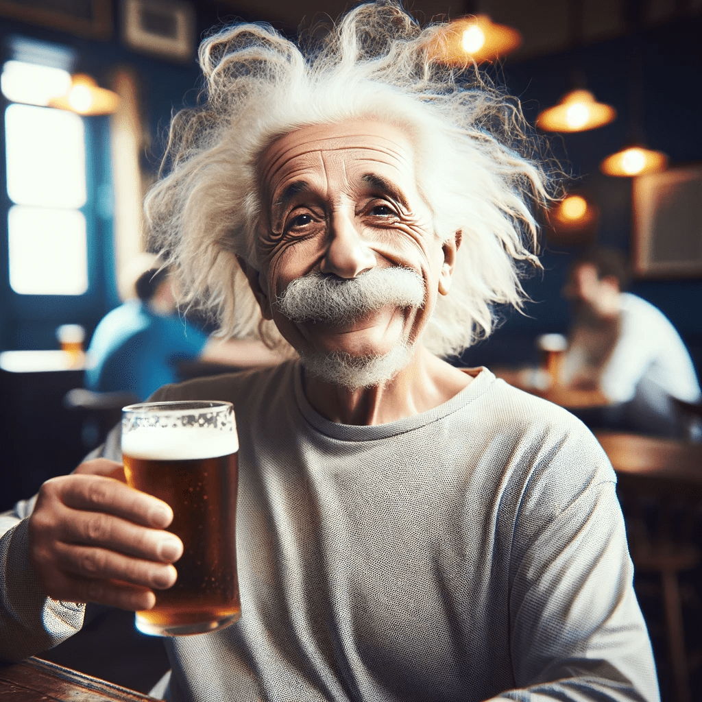 Relativity — American-Style Pale Ale, poured.