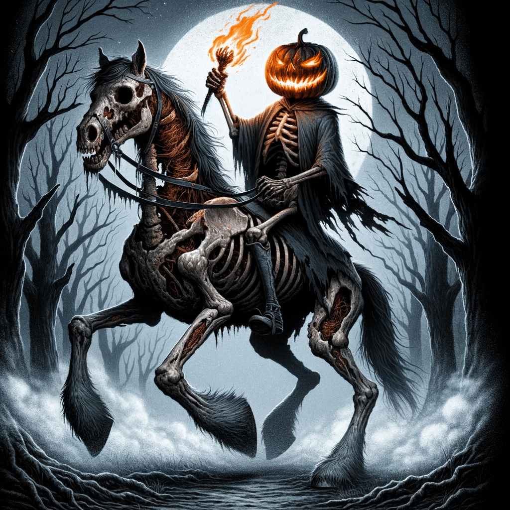 Headless Horseman III — Pumpkin Spice Beer, poured.
