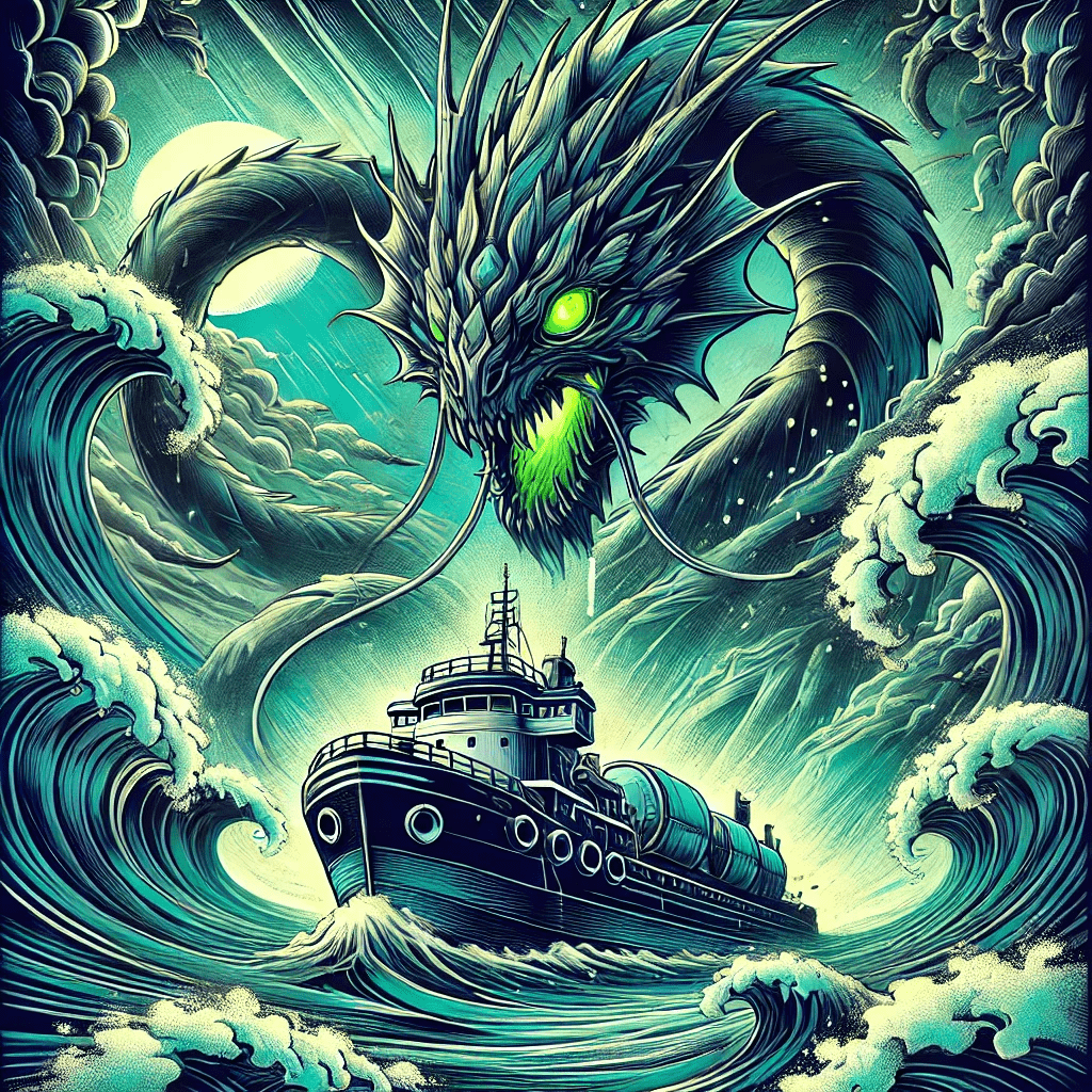 Large Barge (Fat Tug Clone) — American IPA, poured.