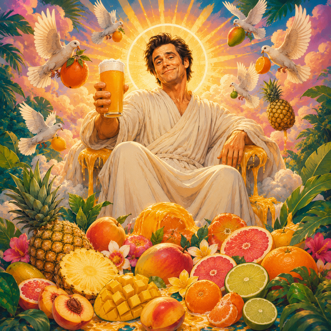 Juice Almighty — Hazy IPA (New England / NEIPA), poured.