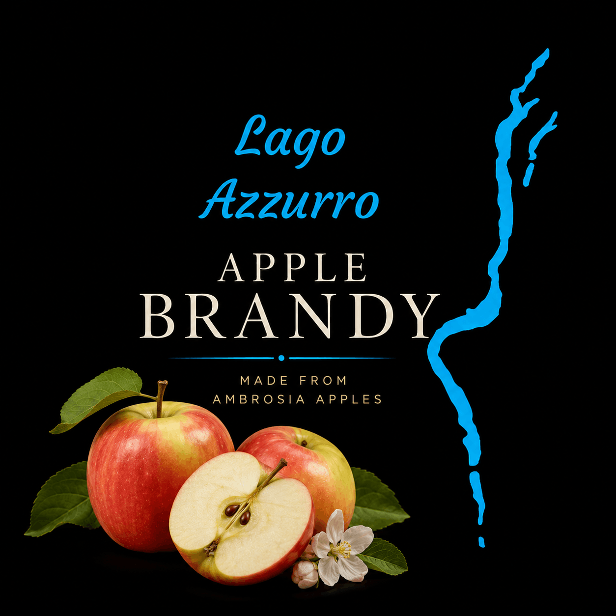 Apple Brandy — Apple Brandy, poured.
