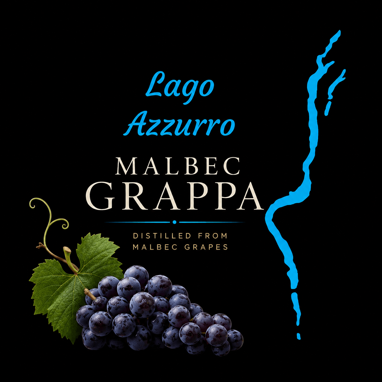 Malbec Grappa — Grappa, poured.