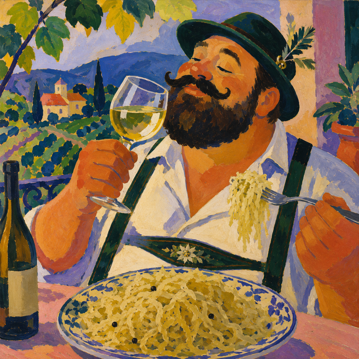 Chou sur Lie — Riesling.